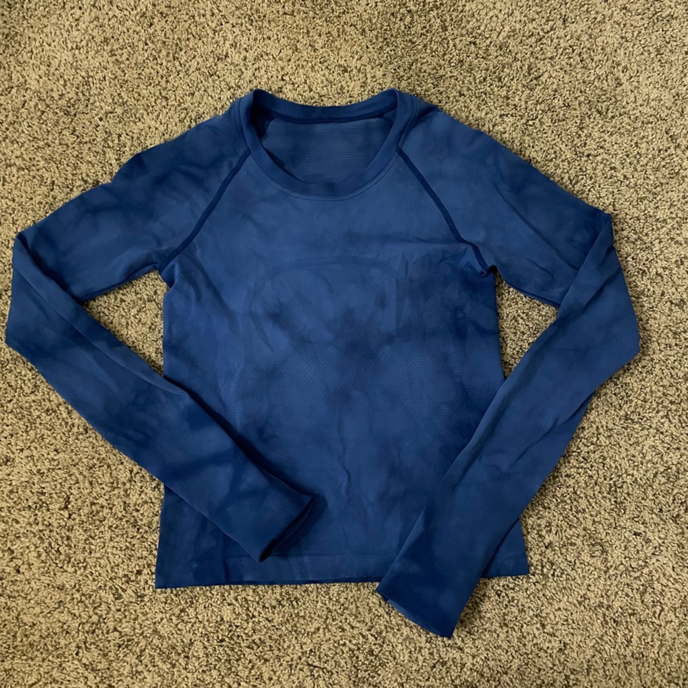 lululemon athletica Navy Long Sleeve Top